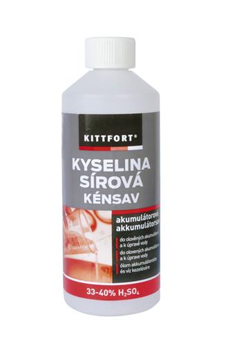 Kittfort Kyselina sírová 33-40% 0,5 l