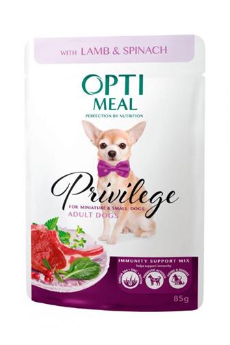Optimeal pro psy jehně 85 g