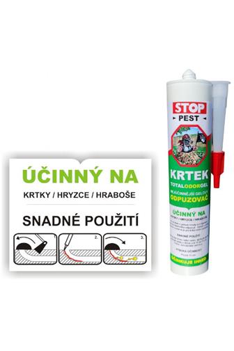 Stop Pest Total Odor Gel odpuzovač krtků 230 g