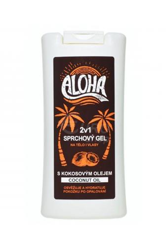 Aloha 2v1 sprchový gel s kokosovým olejem 200 ml