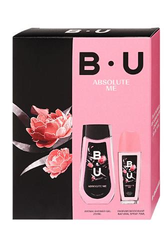 B.U. Absolute Me deo sklo 75 ml + SG 250 ml 