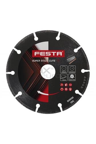 Festa Kotouč řezný diamantový segmentový kov a nerez 12 5 x 22.2 mm