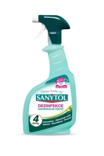 Sanytol dezinfekce univerzální čistič 4 účinky 500 ml