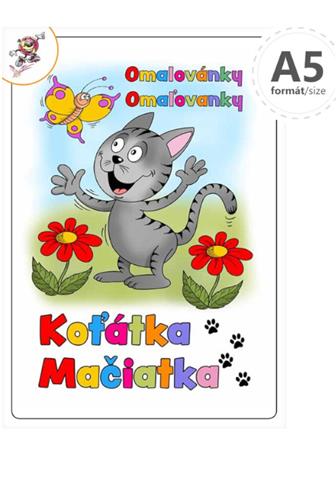 Omalovánky Koťátka A5