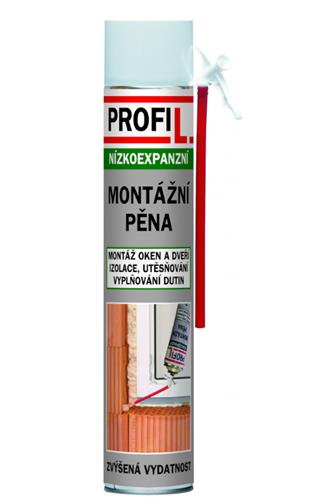 Soudal Profil PU pěna nízkoexpanzní trubičková 750 ml