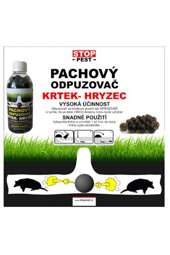 STOP PEST pachový odpuzovač krtek-hryzec 150 ml