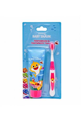 Baby Shark set kartáček na zuby+zubní pasta 75 ml