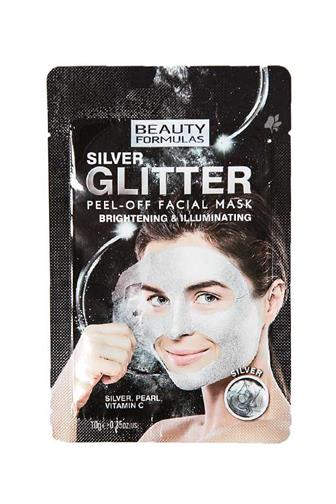 Beauty Formulas maska slupovací stříbrná a třpytivá 10 g
