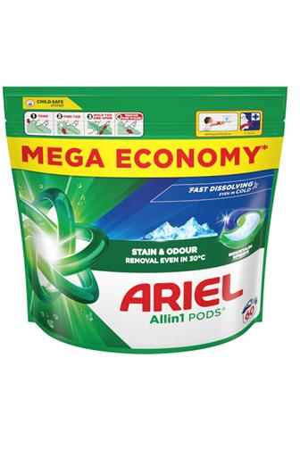 Ariel All in1 Mountain spring gelové kapsle 60 ks