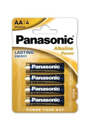 Panasonic baterie Alkaline Power AA LR6/1.5V 4 ks
