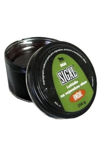 Sigal leštidlo na vojenskou obuv hnědé 250 g
