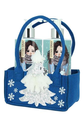 Vivian Gray Frozen Christmas tekuté mýdlo + mléko na ruce 2 x 250 ml