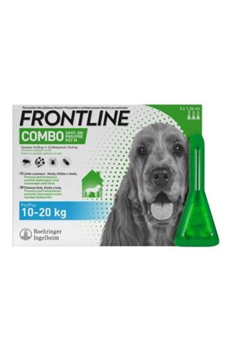 Frontline Combo pro psy 10-20 kg 3 x 1,34 ml