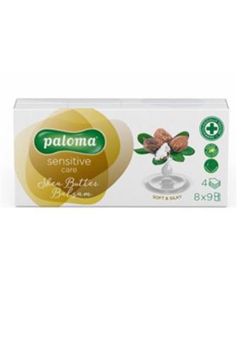 Paloma Sensitive care Shea butter balsam 4 vrstvé 8 x 9 ks