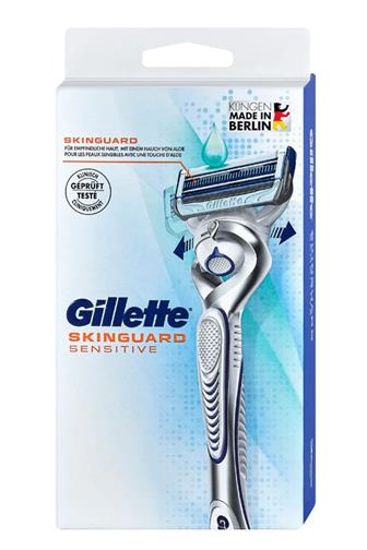 Gillette Skinguard sensitive strojek + 1 náhradní hlavice