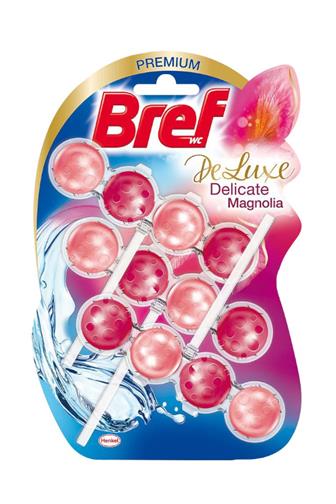 Bref WC blok De Luxe Delicate Magnolia 3 x 50 g