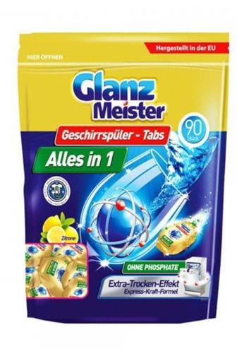 GlanzMeister Platinum tablety do myčky 45 ks