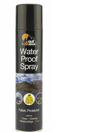 Out & About voděodolný spray na stany, spacáky a oblečení 300 ml