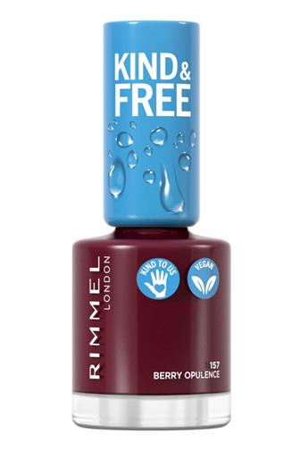 Rimmel  King & Free vegan lak 157 berry opulence 8 ml