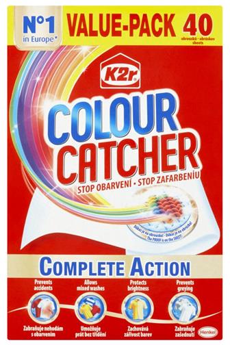 K2r Colour Catcher Prací ubrousky 40 ks