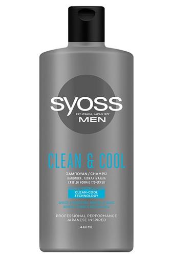 Syoss šampon Men Clean & Cool 440 ml
