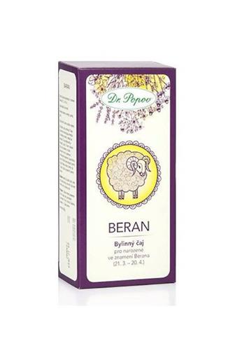Dr.Popov bylinný čaj Beran 20 x 1.5 g