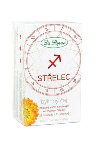 Dr.Popov bylinný čaj Střelec 20 x 1,5 g