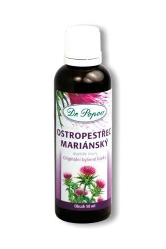 Dr.Popov ostropestřec mariánský 50 ml