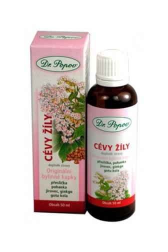 Dr.Popov cévy - žíly 50 ml