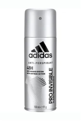 Adidas Pro Invisible clear men deo 150 ml