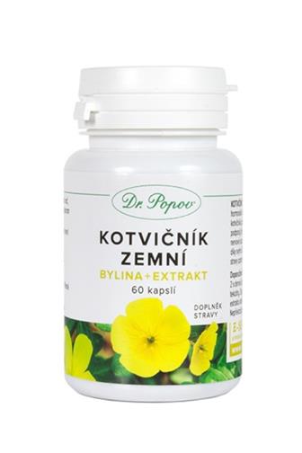 Dr.Popov Kotvičník zemní 60 kapslí