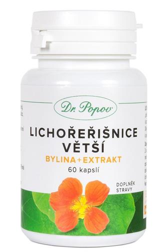 Dr.Popov Lichořešnice větší 60 kapslí