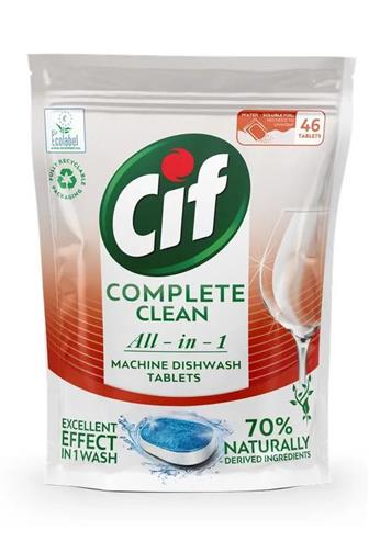 CIF All-in-1 Complete Clean tablety do myčky 46 ks