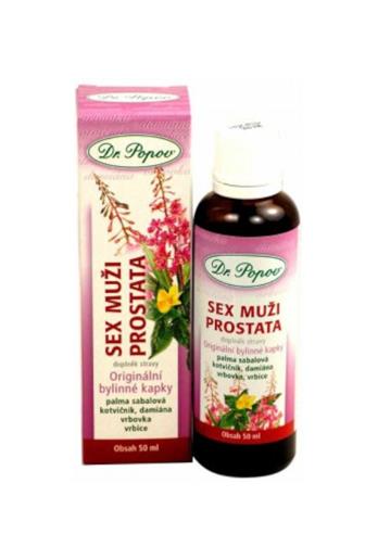 Dr.Popov sex muži-prostata 50 ml