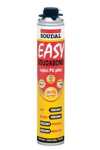 Soudal Soudabond Easy Turbo pistolová PU pěna 750ml