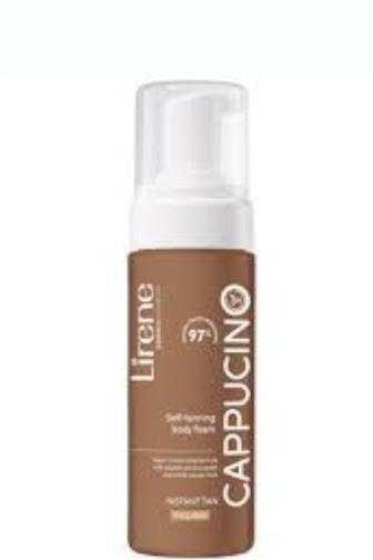 Lirene samoopalovací tělová pěna Cappucino 150 ml
