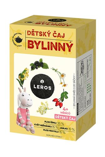 Leros dětský čaj Bylinný 20 x 1,8 g