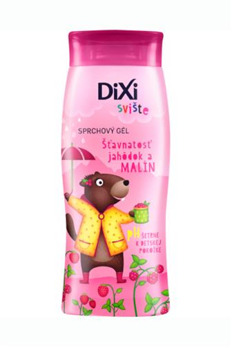 Dixi Sviště sprchový gel s malinou a jahodou 250 ml