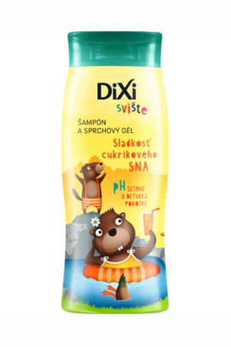 Dixi Sviště šampon + sprchový gel s cukrovou vůní 250ml