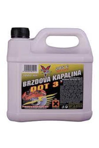 CleanFox DOT 3 brzdová kapalina 3 l