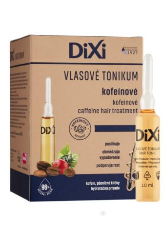 Dixi Vlasové tonikum kofeinové v ampulkách 7 x 10 ml
