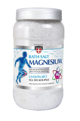 Palacio sůl do koupele Magnesium uvolňující 1200 g