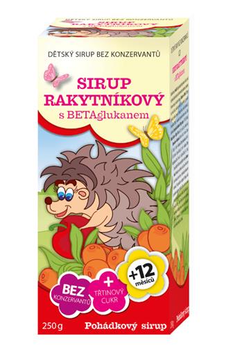 Apotheke sirup rakytníkový 250g 12měs.+