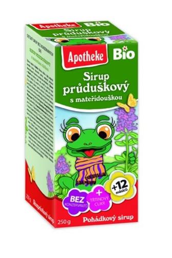 Apotheke sirup průduškový s mateřídouškou 250 g 12měs.+