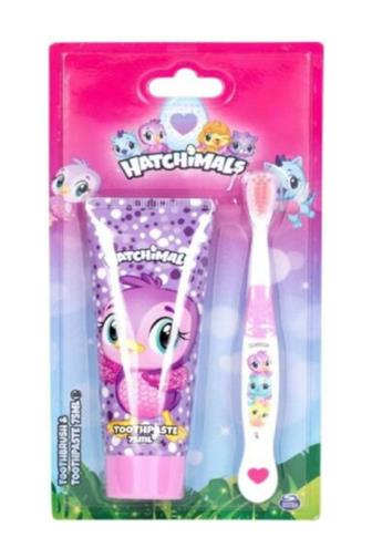 Hatchimals zubní kartáček + pasta 75ml 2+