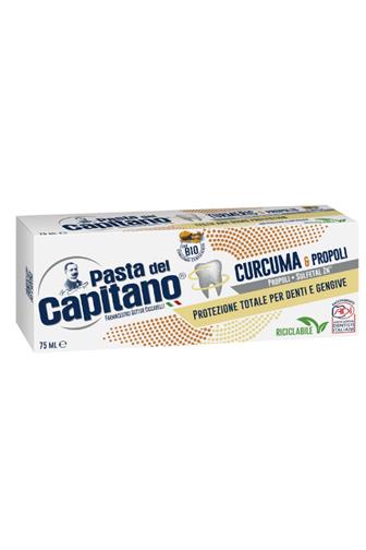 Pasta del Capitano Curcuma & Propolis zubní pasta 75 ml