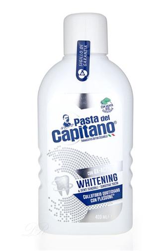 Pasta del Capitano Whitening ústní voda 400 ml