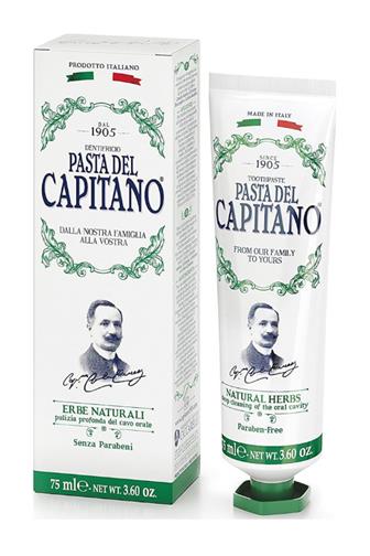 Pasta del Capitano 1905 Naturals Herbs zubní pasta 75 ml