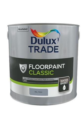 Akzo Nobel Dulux Floorpaint Classic nátěr na beton RAL7037 tmavě šedá 3kg