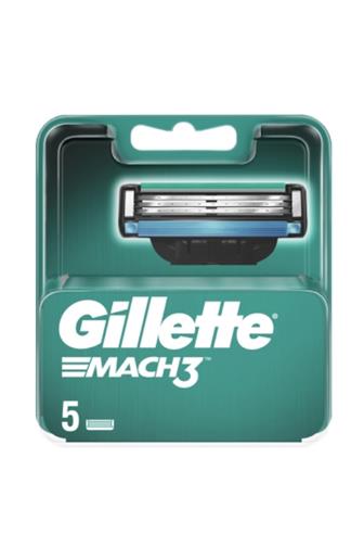 Gillette Mach3 náhradní hlavice 5 ks